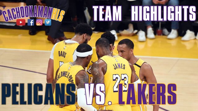 Team Highlights - Pelicans vs. Lakers - January 3, 2020