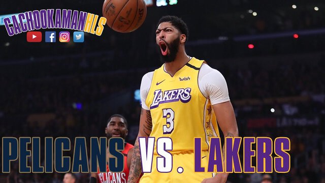 Danny Green Alleyoop To Anthony Davis - Pelicans vs. Lakers - January 3, 2020