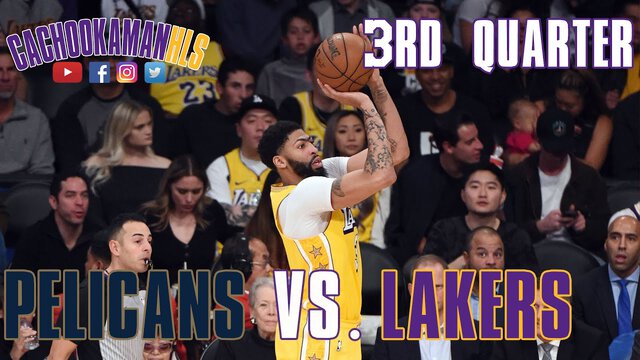 3rd Quarter Team Highlights - Pelicans vs. Lakers - January 3, 2020