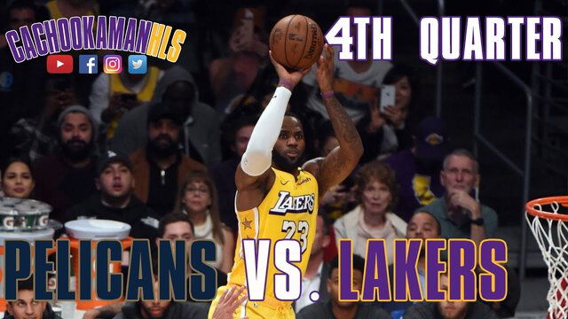 4th Quarter Team Highlights - Pelicans vs. Lakers - January 3, 2020