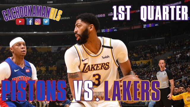 1st Quarter Team Highlights - Pistons vs. Lakers - January 5, 2020