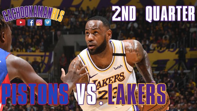 2nd Quarter Team Highlights - Pistons vs. Lakers - January 5, 2020