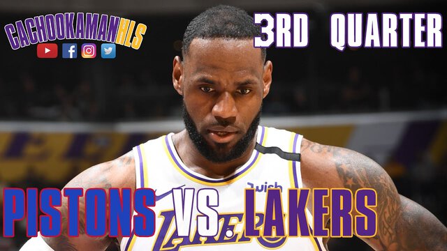 3rd Quarter Team Highlights - Pistons vs. Lakers - January 5, 2020