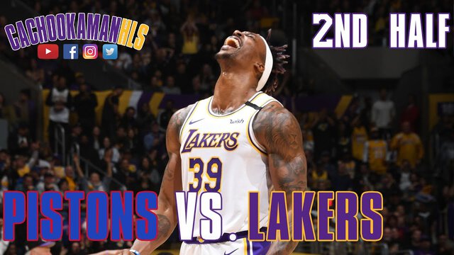 2nd Half Team Highlights - Pistons vs. Lakers - January 5, 2020