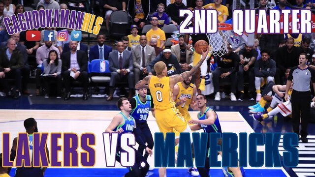 2nd Quarter Team Highlights - Lakers vs. Mavericks - January 10, 2020