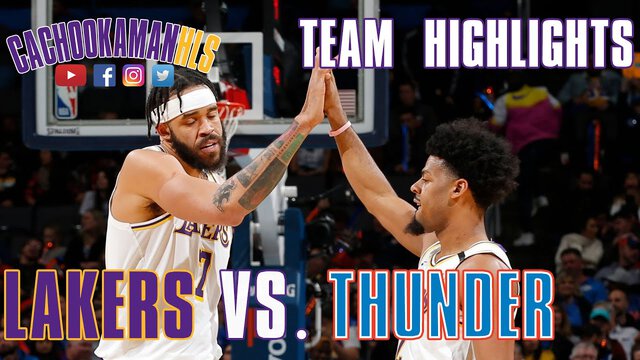 Team Highlights - Lakers vs. Thunder - January 11, 2020