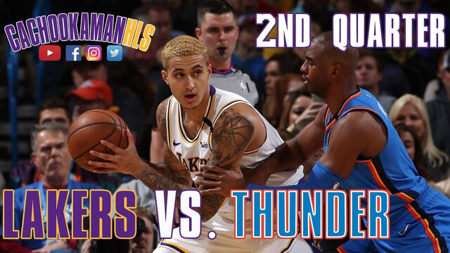 2nd Quarter Team Highlights - Lakers vs. Thunder - January 11, 2020