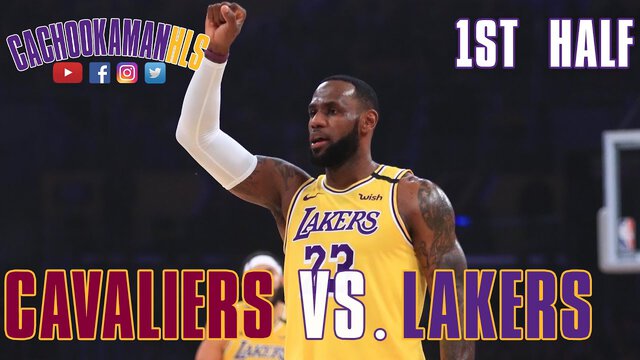 1st Half Team Highlights - Cavaliers vs. Lakers - January 13, 2020