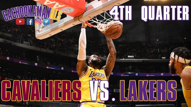 4th Quarter Team Highlights - Cavaliers vs. Lakers - January 13, 2020