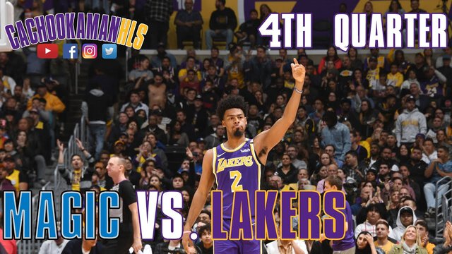 4th Quarter Team Highlights - Magic vs. Lakers - January 15, 2020