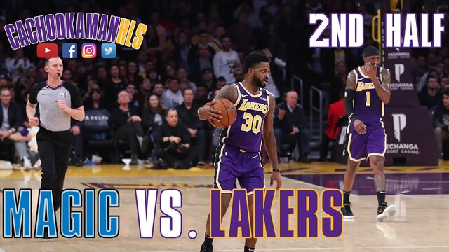 2nd Half Team Highlights - Magic vs. Lakers - January 15, 2020