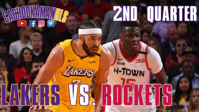 2nd Quarter Team Highlights - Lakers vs. Rockets - January 18, 2020