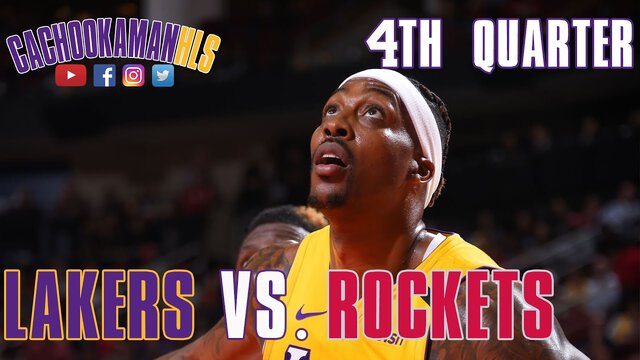 4th Quarter Team Highlights - Lakers vs. Rockets - January 18, 2020