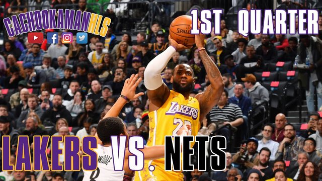 1st Quarter Team Highlights - Lakers vs. Nets - January 23, 2020