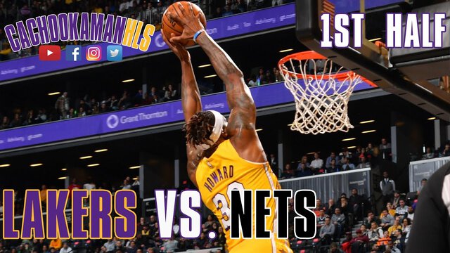 1st Half Team Highlights - Lakers vs. Nets - January 23, 2020