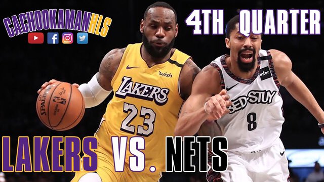 4th Quarter Team Highlights - Lakers vs. Nets - January 23, 2020