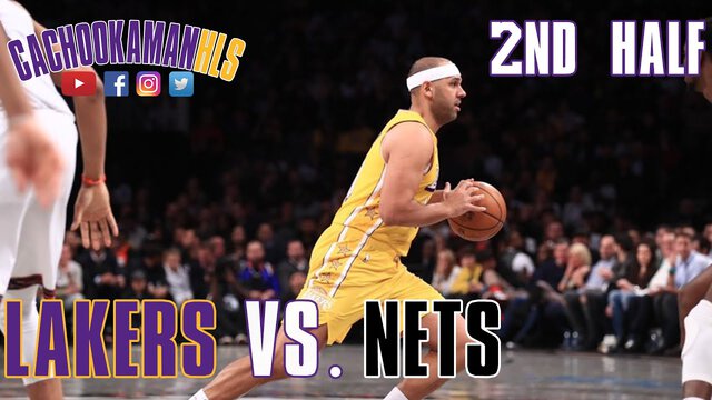 2nd Half Team Highlights - Lakers vs. Nets - January 23, 2020