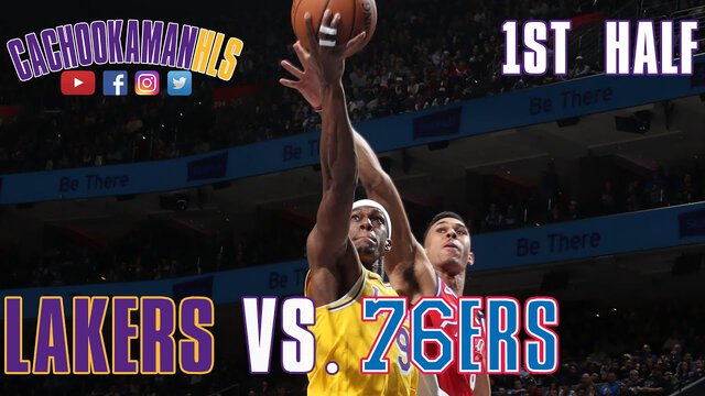 1st Half Team Highlights - Lakers vs. 76ers - January 25, 2020