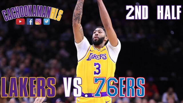 2nd Half Team Highlights - Lakers vs. 76ers - January 25, 2020