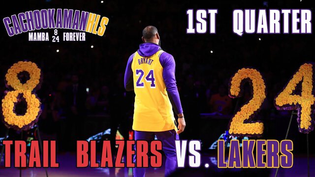 1st Quarter Team Highlights - Trail Blazers vs. Lakers - January 31, 2020