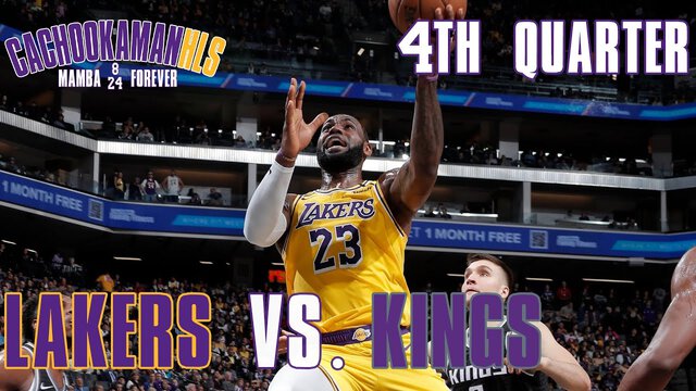 4th Quarter Team Highlights - Lakers vs. Kings - February 1, 2020