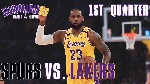 1st Quarter Team Highlights - Spurs vs. Lakers - February 4, 2020