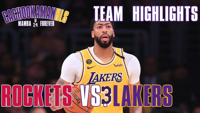 Team Highlights - Rockets vs. Lakers - February 6, 2020