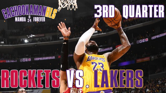 3rd Quarter Team Highlights - Rockets vs. Lakers - February 6, 2020