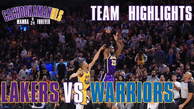 Team Highlights - Lakers vs. Warriors - February 8, 2020