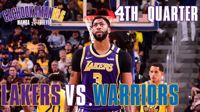 4th Quarter Team Highlights - Lakers vs. Warriors - February 8, 2020