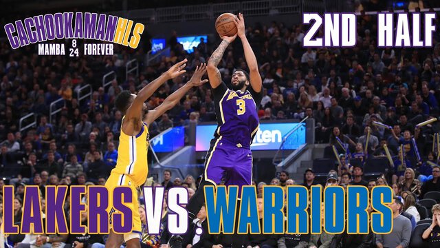 2nd Half Team Highlights - Lakers vs. Warriors - February 8, 2020