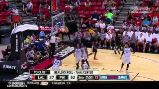 July 16, 2014 - Lakers vs. 76ers - Team Highlights