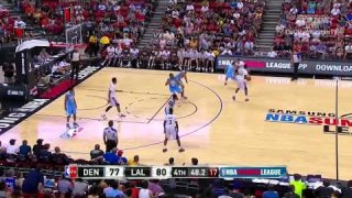 July 18, 2014 - Nuggets vs. Lakers - Julius Randle Highlights