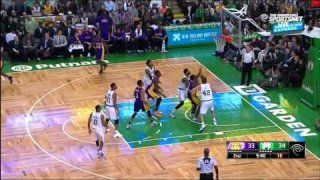 December 30, 2015 - Lakers vs. Celtics - 1st Half Highlights