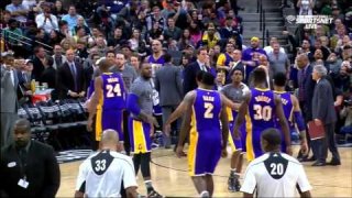 February 6, 2016 - Lakers vs. Spurs - Kobe Bryant 4 Point Play