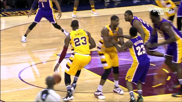 February 10, 2016 - Lakers vs. Cavaliers - Team Highlights