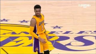 March 1, 2016 - Nets vs. Lakers - D'Angelo Russell Back To Back Clutch Three Pointers