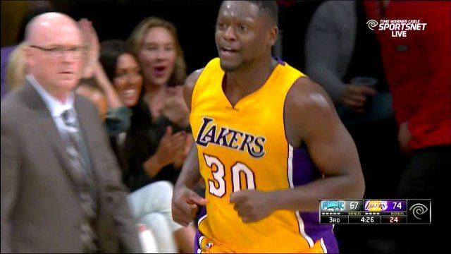 March 8, 2016 - Magic vs. Lakers - Julius Randle Back To Back Dunks
