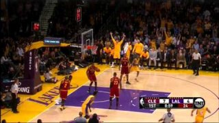 March 10, 2016 - Cavaliers vs. Lakers - Julius Randle Tomahawk Dunk On Tristan Thompson