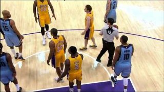 March 22, 2016 - Grizzlies vs. Lakers - Metta World Peace Becomes Ron Artest And Gets Ejected