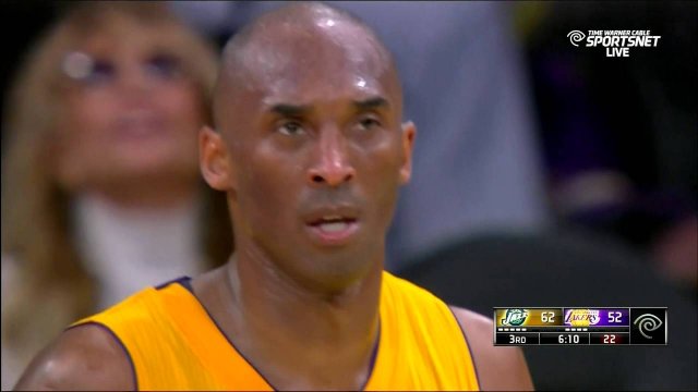 April 13, 2016 - Jazz vs. Lakers - Jordan Clarkson 360 Dunk