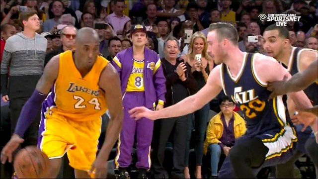 April 13, 2016 - Jazz vs. Lakers - Kobe Bryant Game Winning Jumper