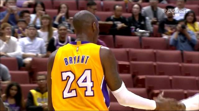 October 16, 2014 - Jazz vs. Lakers - Kobe Bryant And 1 Jumper