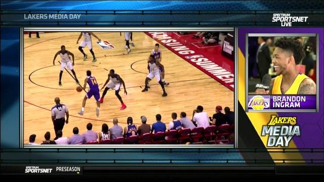 September 26, 2016 - Lakers Media Day - Brandon Ingram Interview