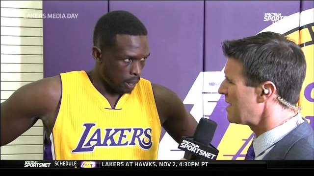 September 26, 2016 - Lakers Media Day - Luol Deng Interview