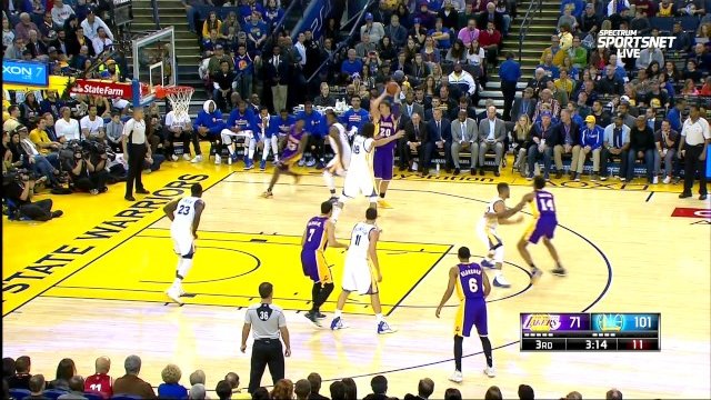 November 23, 2016 - Lakers vs. Warriors - 2nd Half Team Highlights