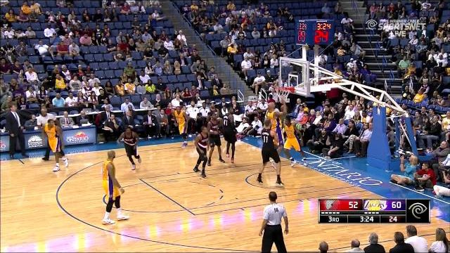 October 22, 2014 - Trail Blazers vs. Lakers - Team Highlights