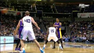 December 20, 2016 - Lakers vs. Hornets - Nick Young And 1 Layup