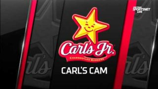 January 10, 2017 - Trail Blazers vs. Lakers - Thomas Robinson Blocks Ed Davis Dunk Attempt