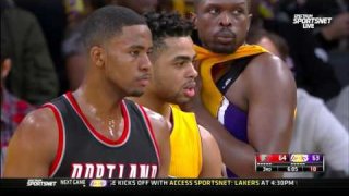 January 10, 2017 - Trail Blazers vs. Lakers - 2nd Half Team Highlights